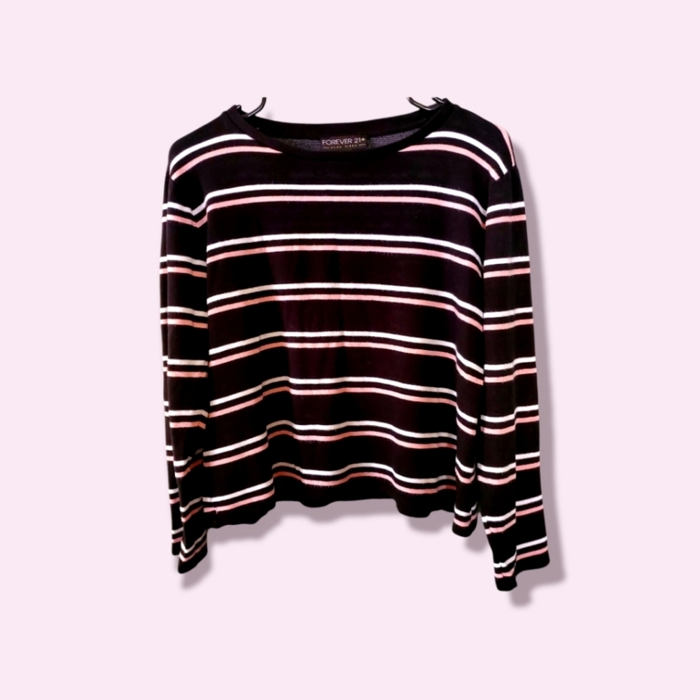 Forever 21 Striped Top